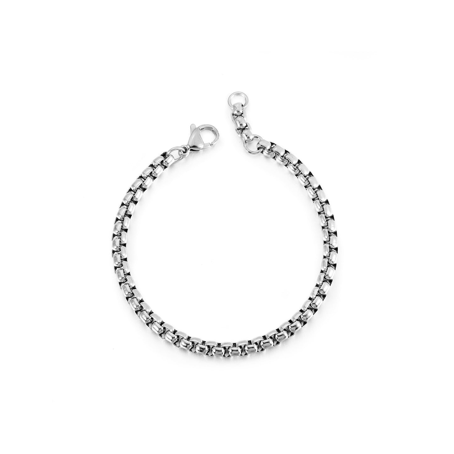 Chain smooth bracelet-NSB1827ST-M