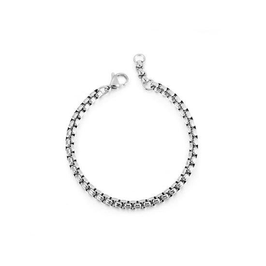 Chain smooth bracelet-NSB1827ST-M