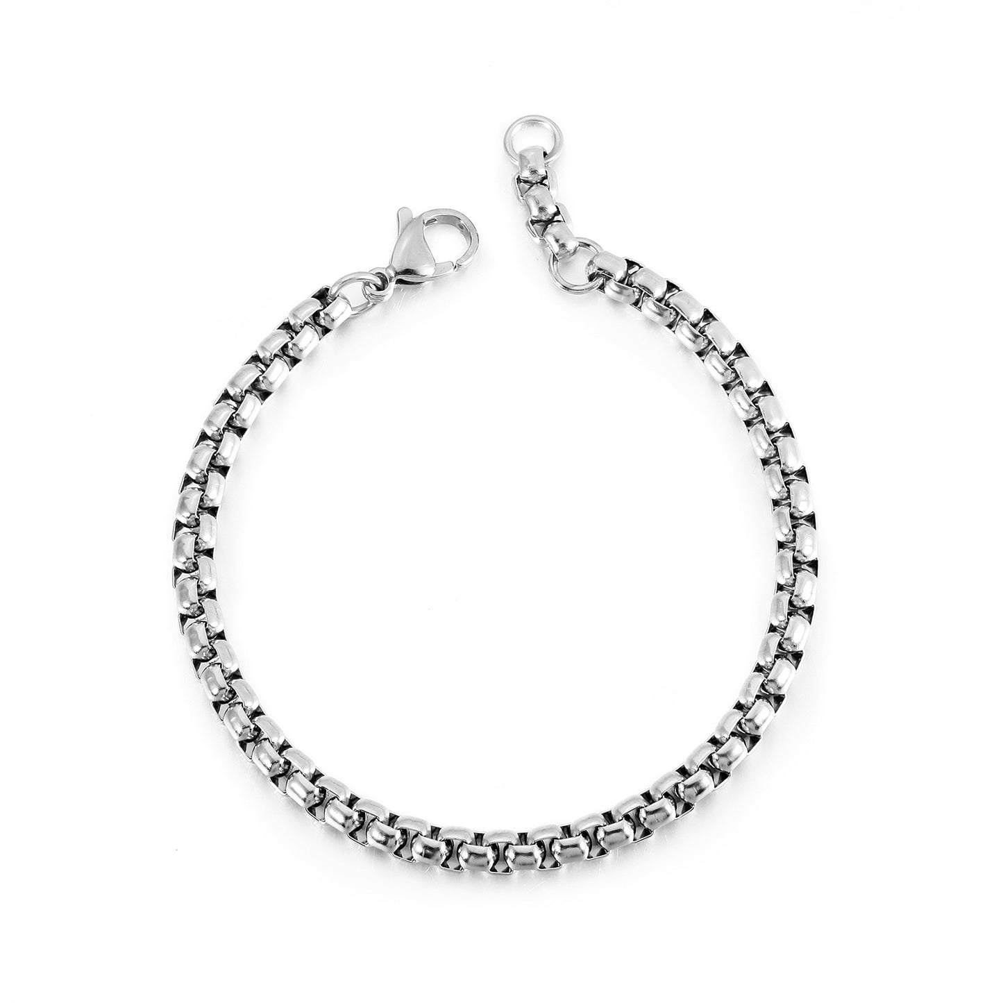 Chain smooth bracelet-NSB1827ST-M
