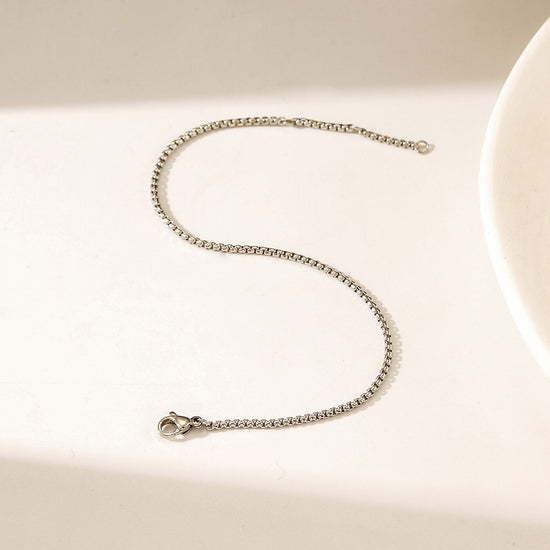 Load image into Gallery viewer, Silver chain hollow bracelet-NSB1827STWG-S-6.6
