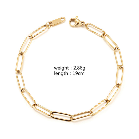 Stainless steel hollow bracelet-NSB1842ST