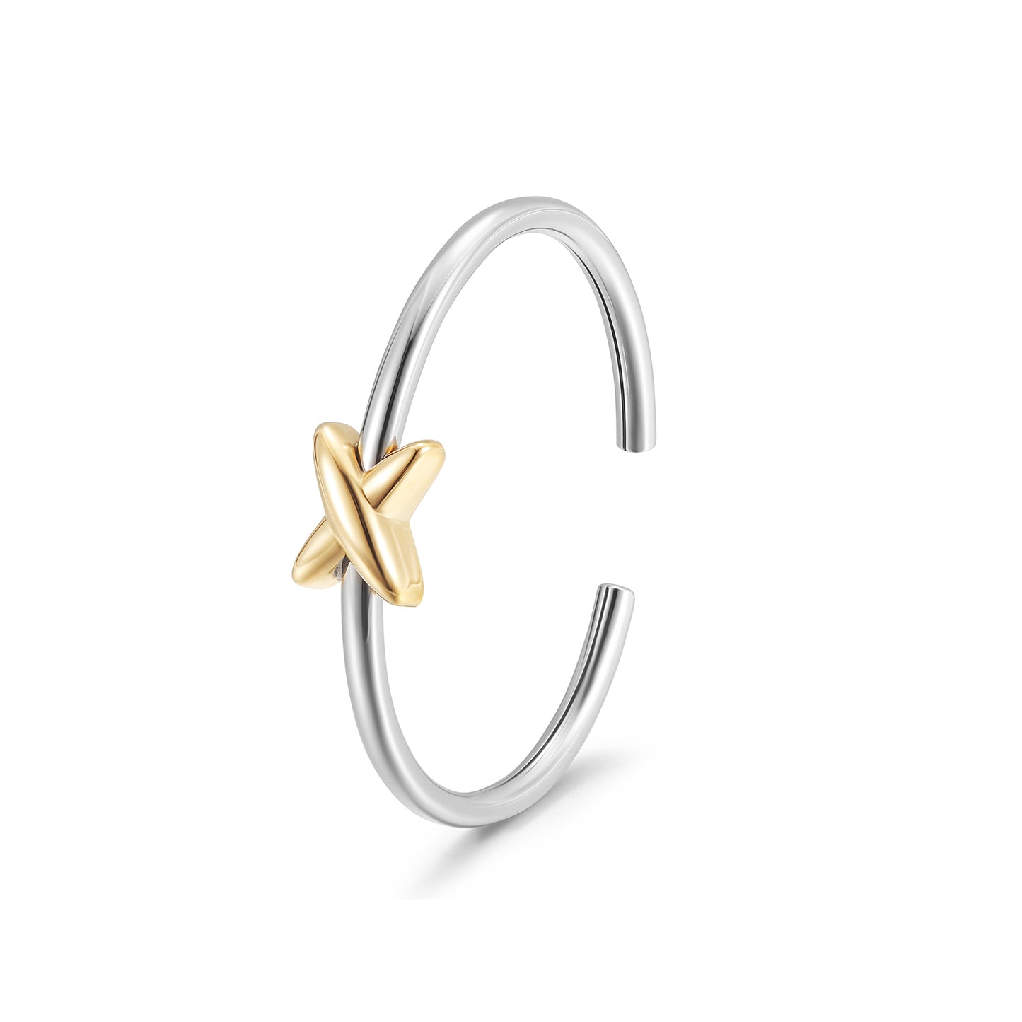 Stainless steel C-shaped bracelet-NSB1844STMC