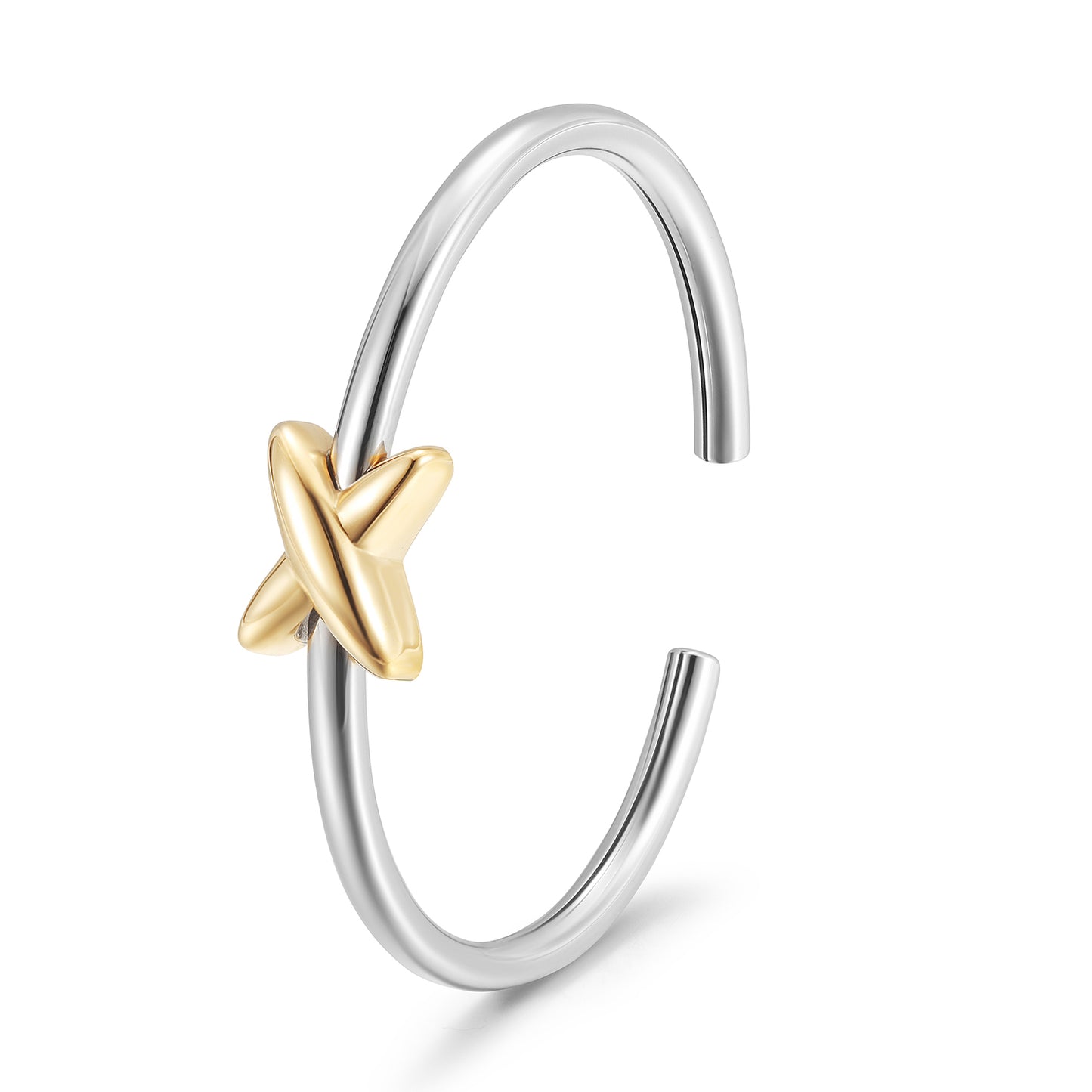 Stainless steel C-shaped bracelet-NSB1844STMC