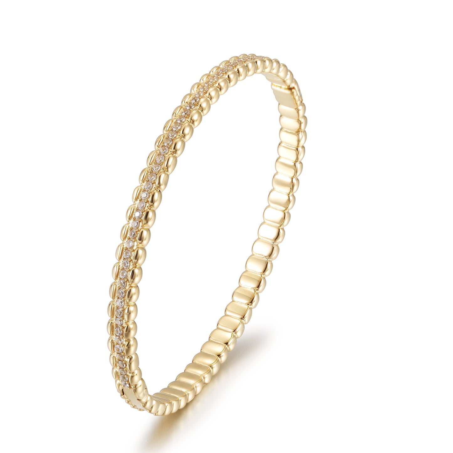 Circle full diamond bracelet-NSB1850ST
