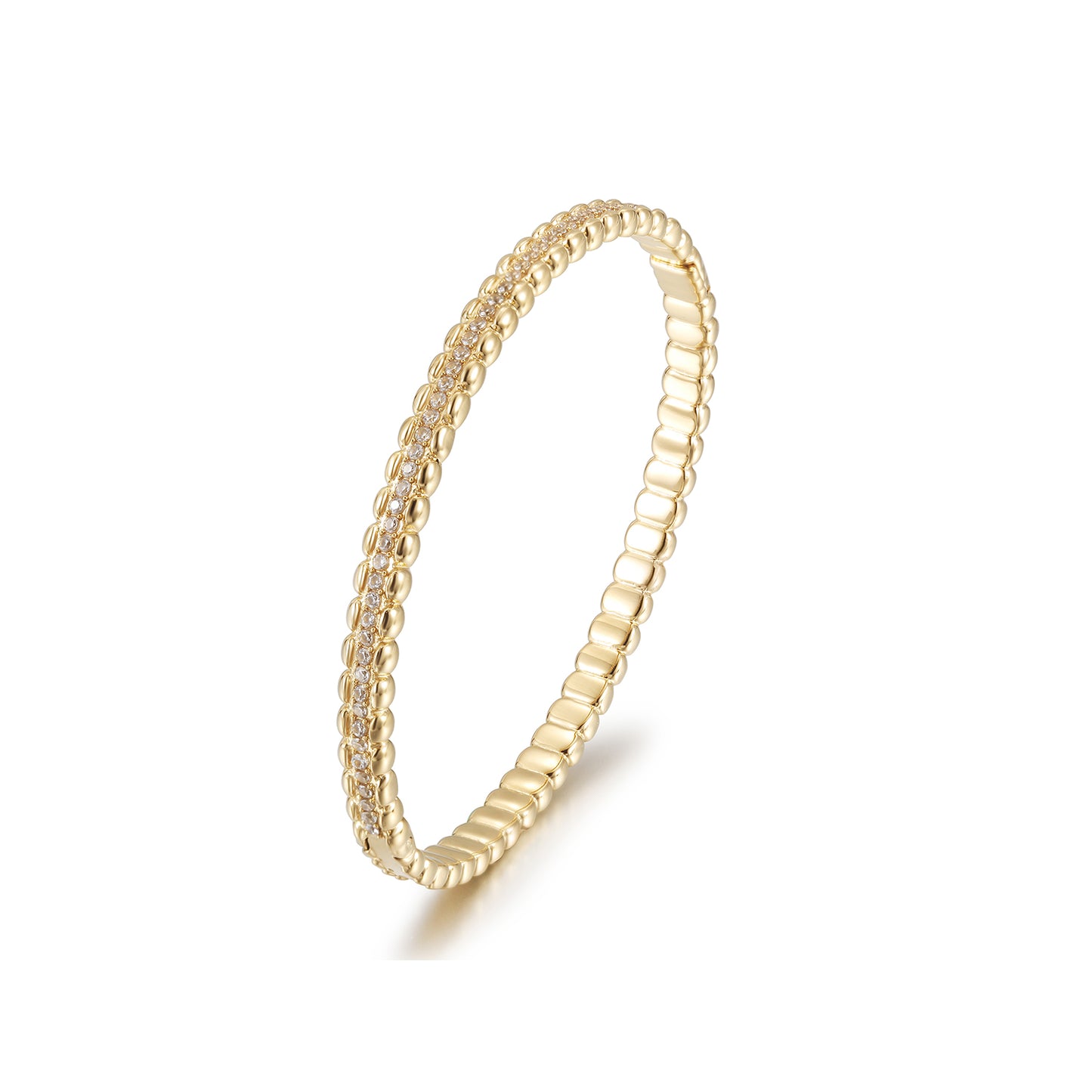 Circle full diamond bracelet-NSB1850ST