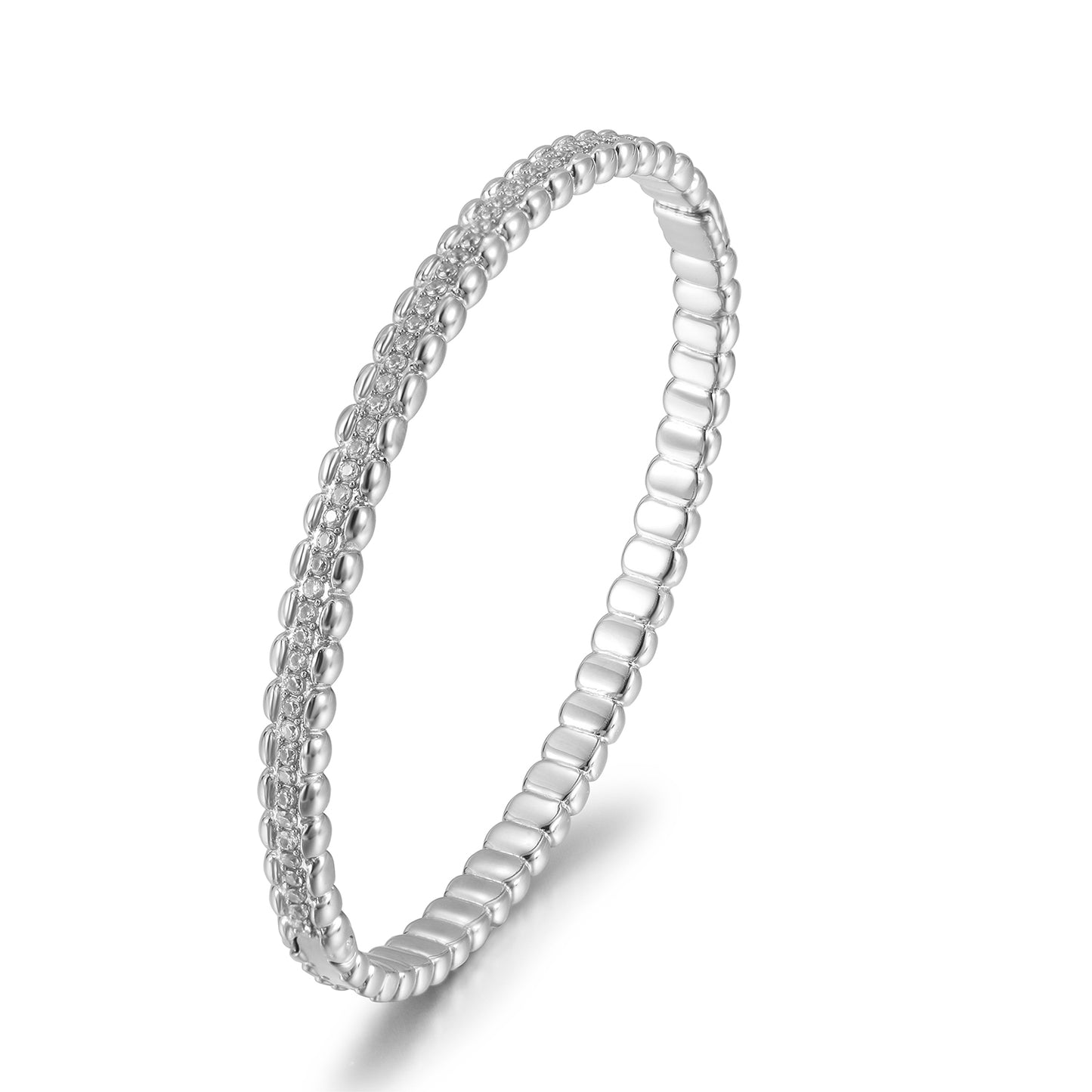 Circle full diamond bracelet-NSB1850ST