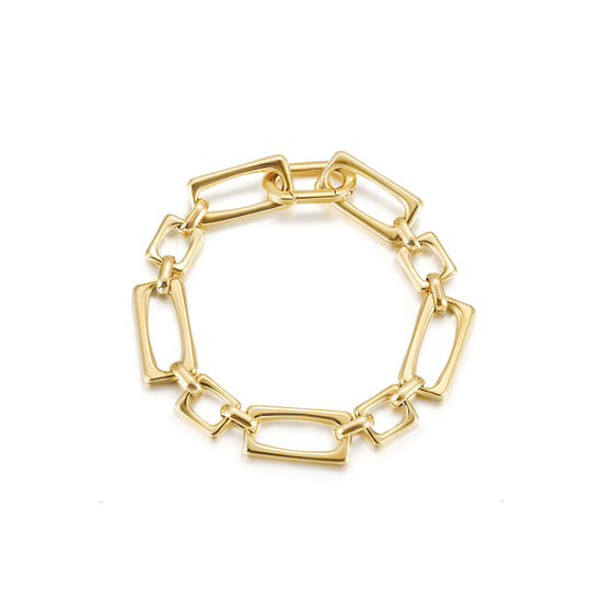 Square buckle bracelet-NSB1857STGC