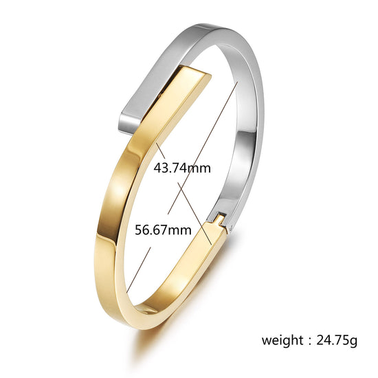 Stainless steel intermediate color bracelet-NSB1889STMC-2