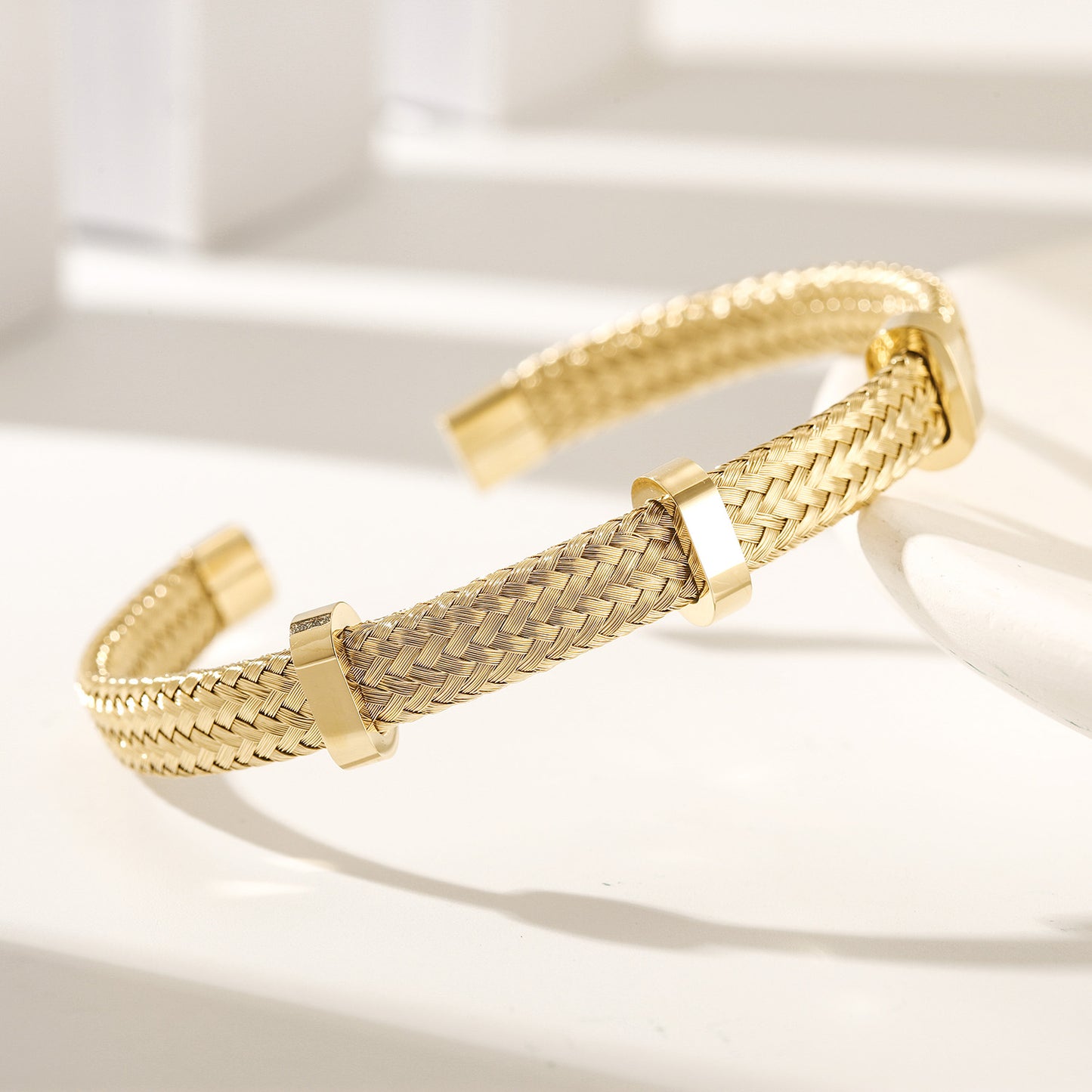 Cable C-type bracelet-NSB1894ST