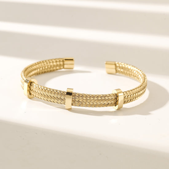 Cable C-type bracelet-NSB1894ST