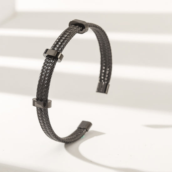 Cable C-type bracelet-NSB1894ST