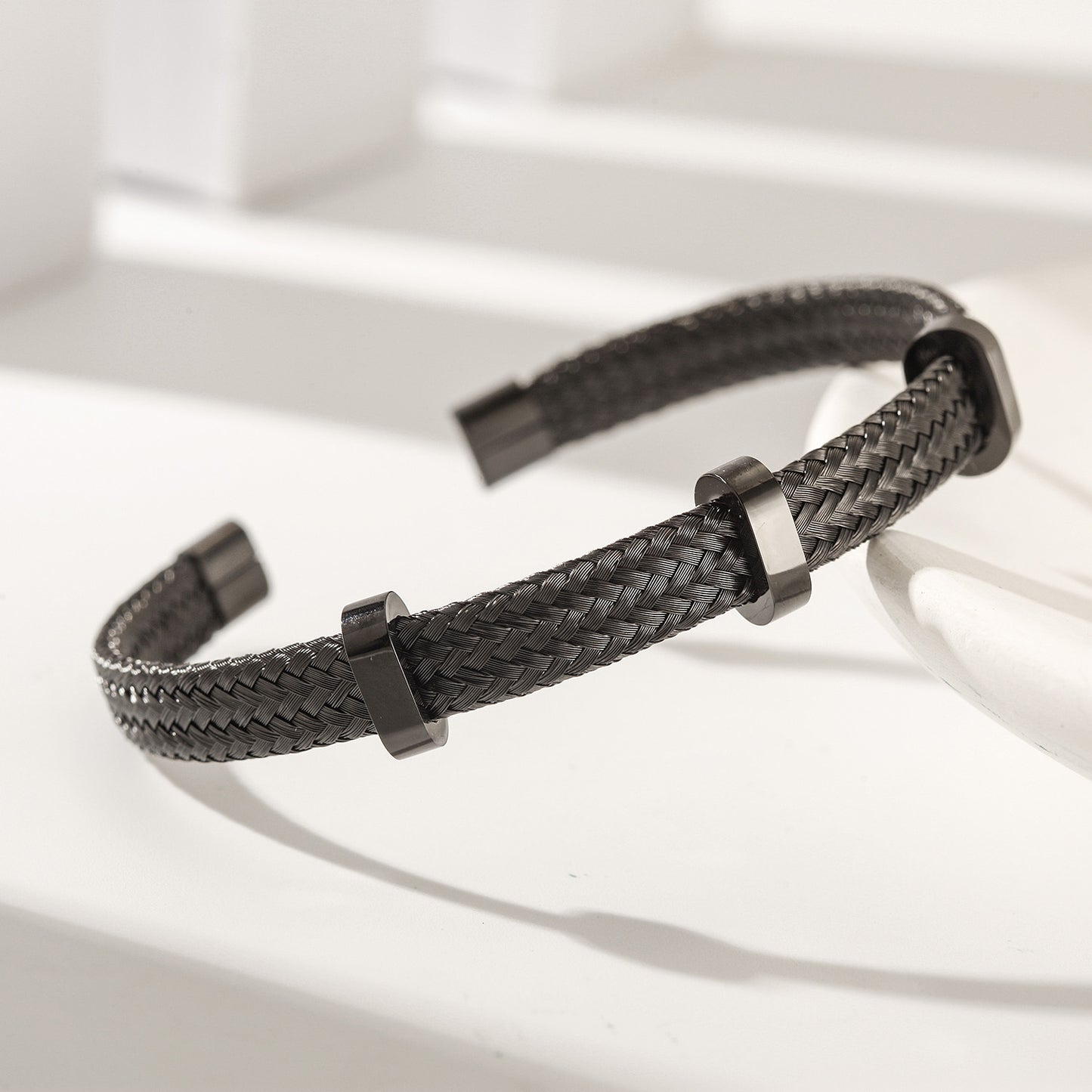 Cable C-type bracelet-NSB1894ST