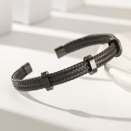 Cable C-type bracelet-NSB1894ST