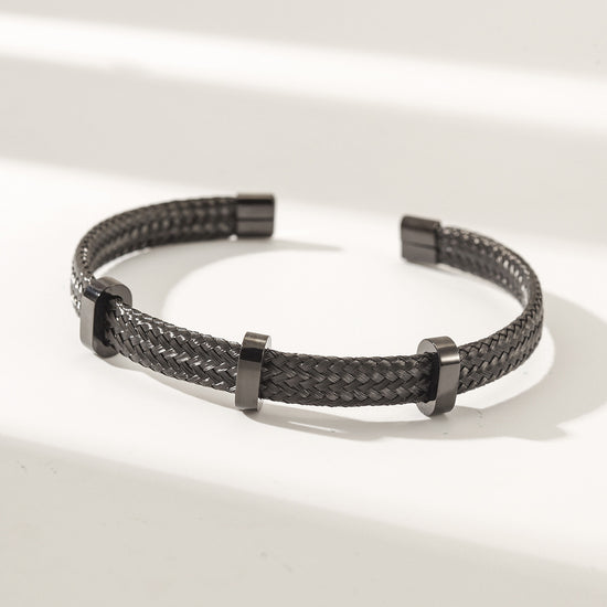 Cable C-type bracelet-NSB1894ST