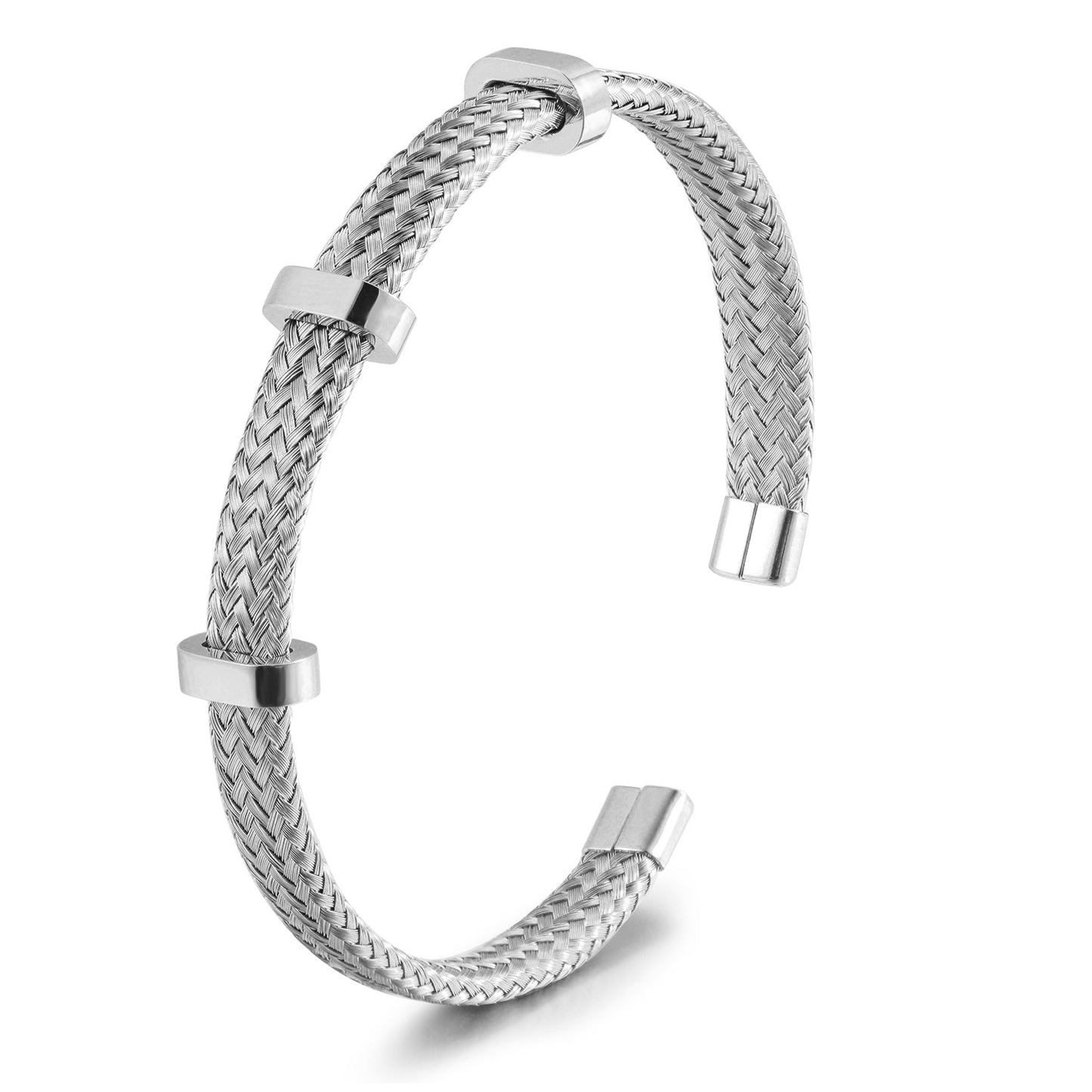 Cable C-type bracelet-NSB1894ST