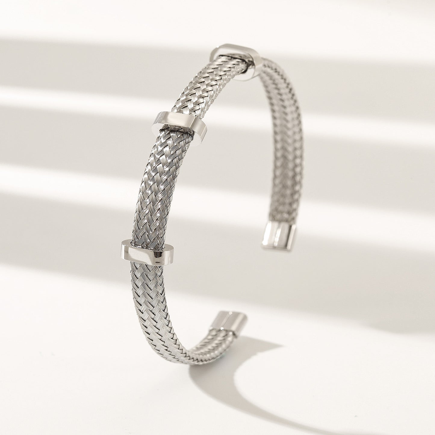 Cable C-type bracelet-NSB1894ST