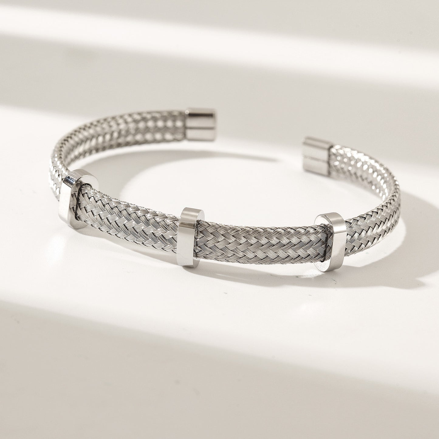 Cable C-type bracelet-NSB1894ST