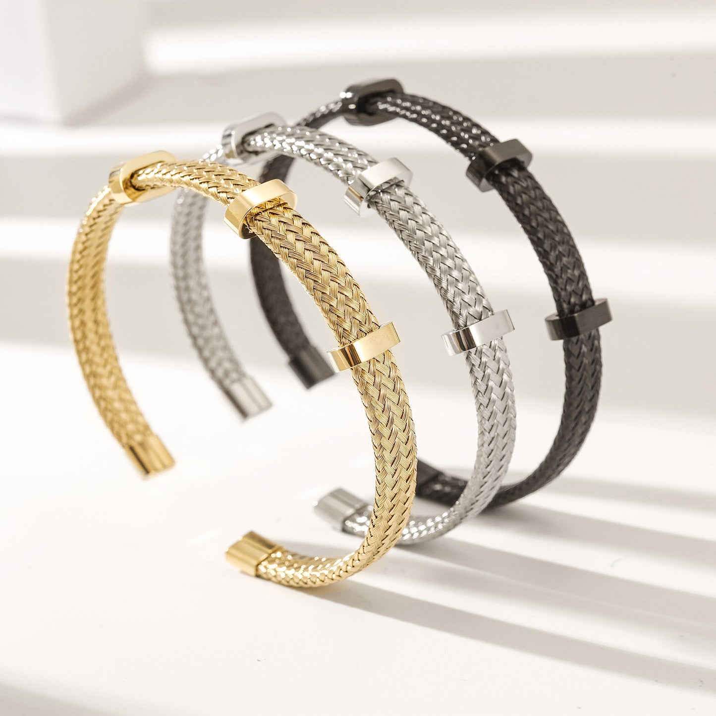 Cable C-type bracelet-NSB1894ST