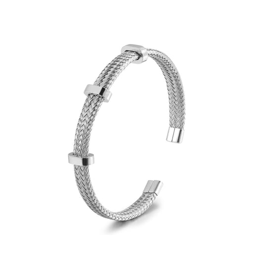 Cable C-type bracelet-NSB1894ST