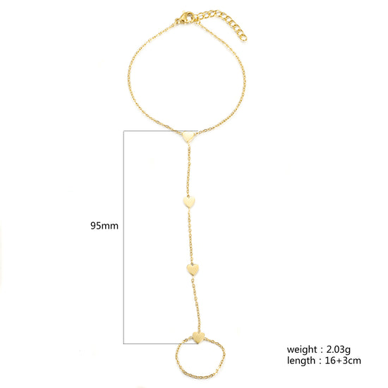 Chain Love Bracelet-NSB1900STGC