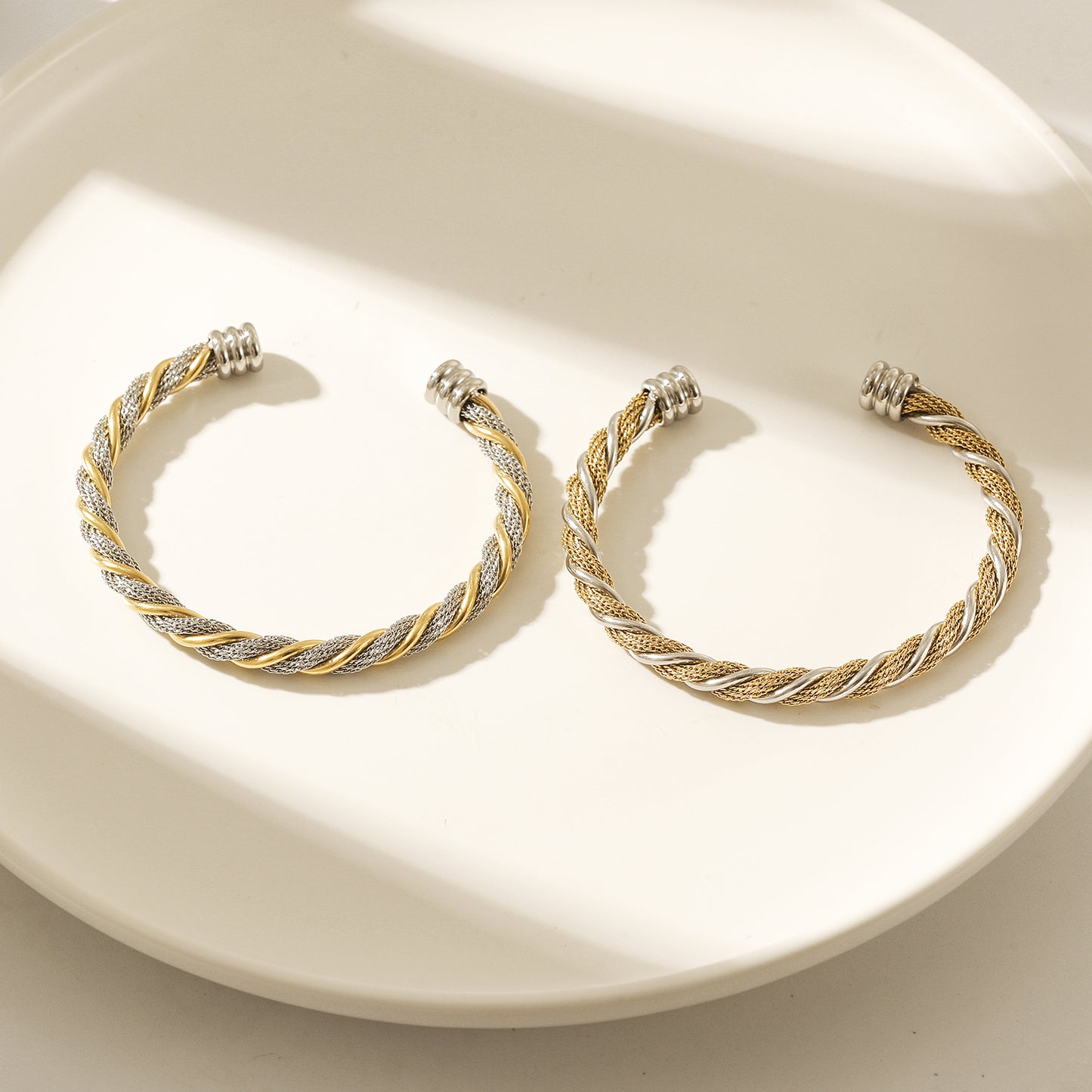 Cable C-type bracelet-NSB1907ST