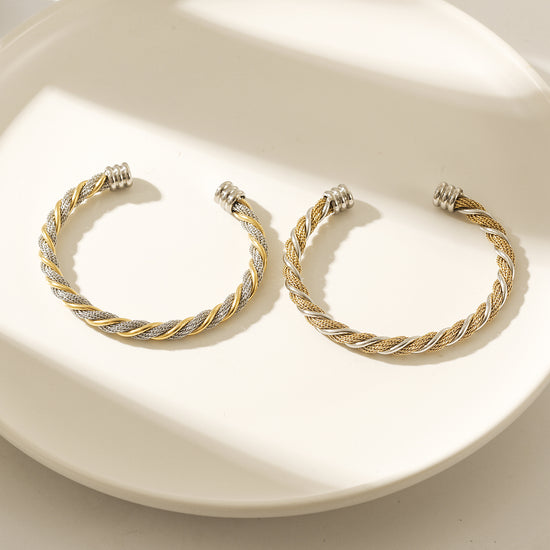 Cable C-type bracelet-NSB1907ST