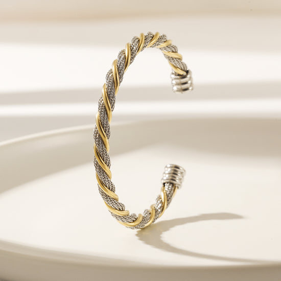 Cable C-type bracelet-NSB1907ST