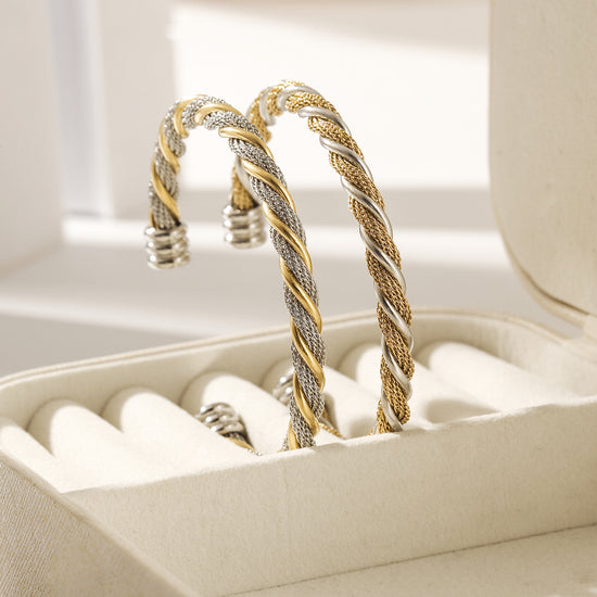 Cable C-type bracelet-NSB1907ST