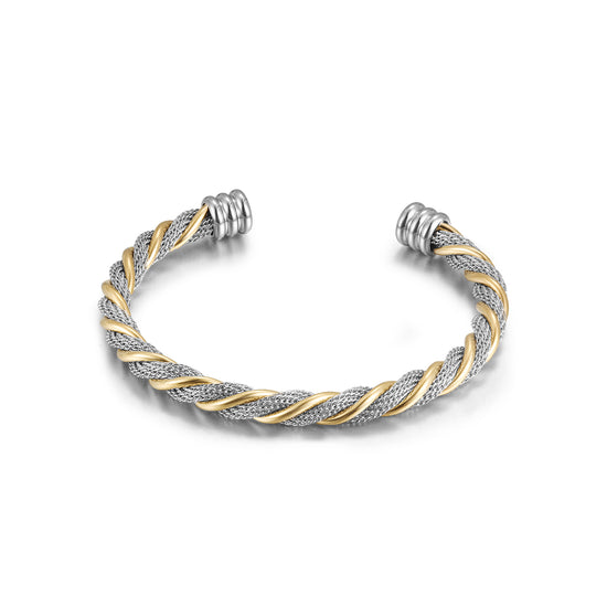 Cable C-type bracelet-NSB1907ST