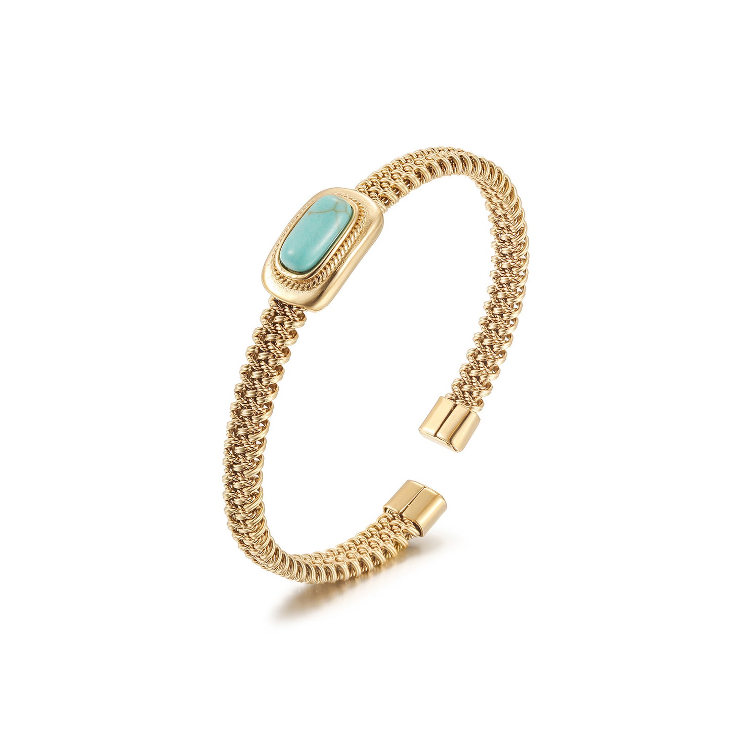 Chain gemstone bracelet-NSB1917STGC