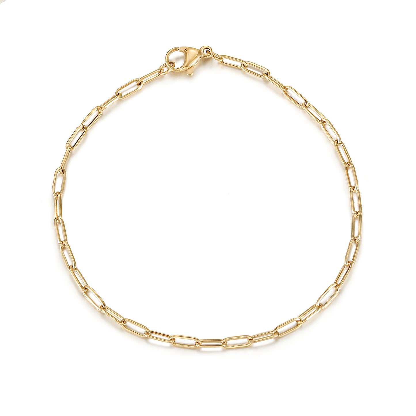 Chain hollow smooth bracelet-NSB1921ST
