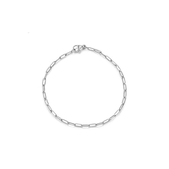 Chain hollow smooth bracelet-NSB1921ST