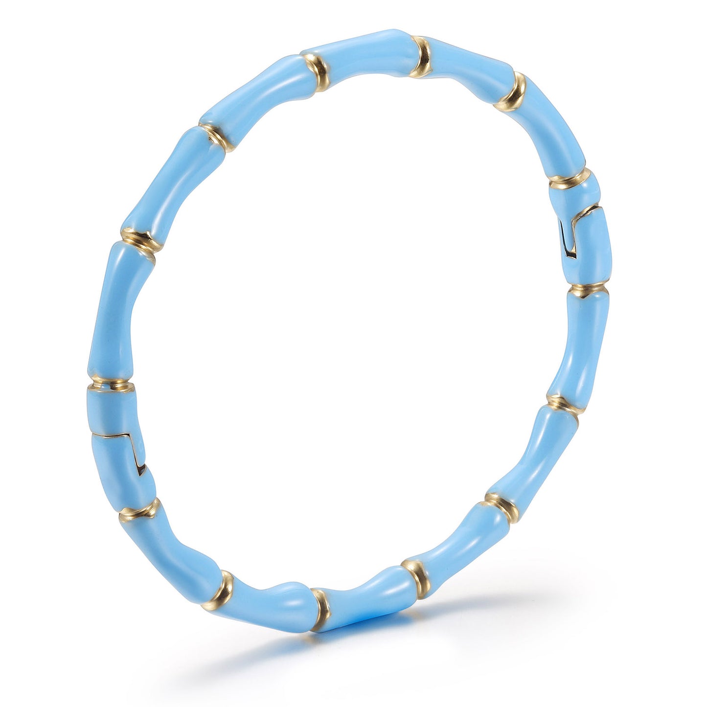 Blue Intercolor Bracelet-NSB1934STGCBU
