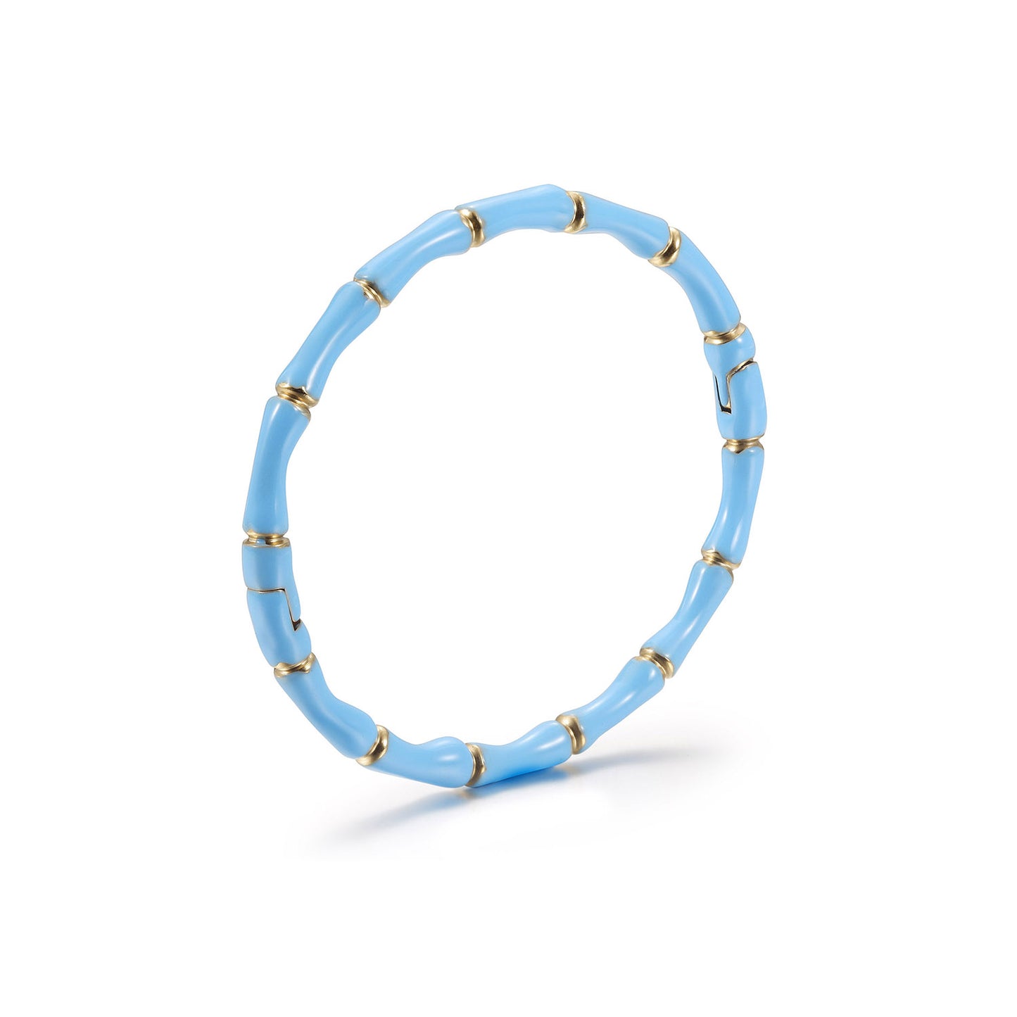 Blue Intercolor Bracelet-NSB1934STGCBU