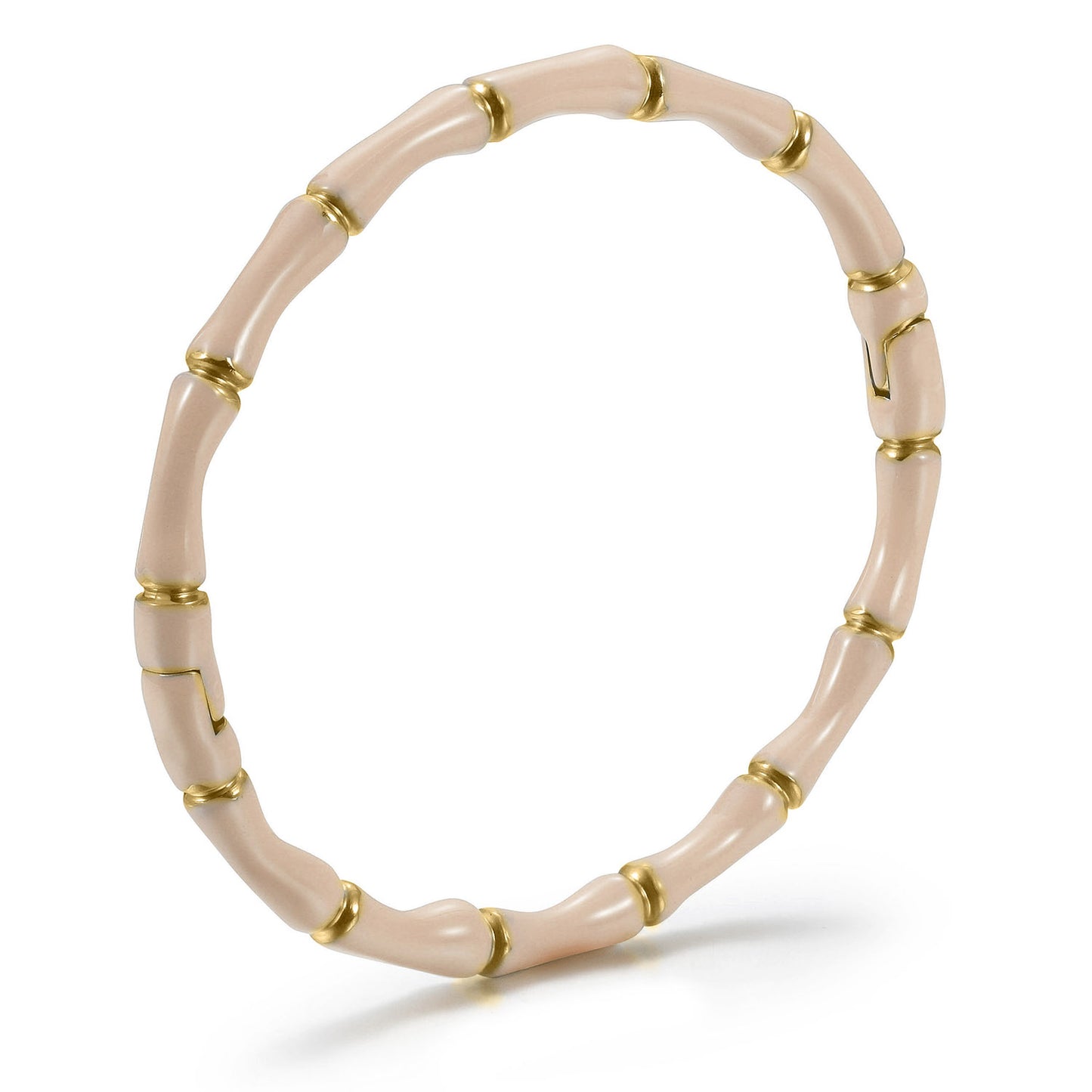 Milk Tea Intercolor Bracelet-NSB1934STGCCB