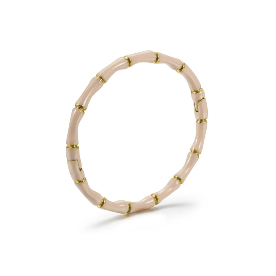 Milk Tea Intercolor Bracelet-NSB1934STGCCB