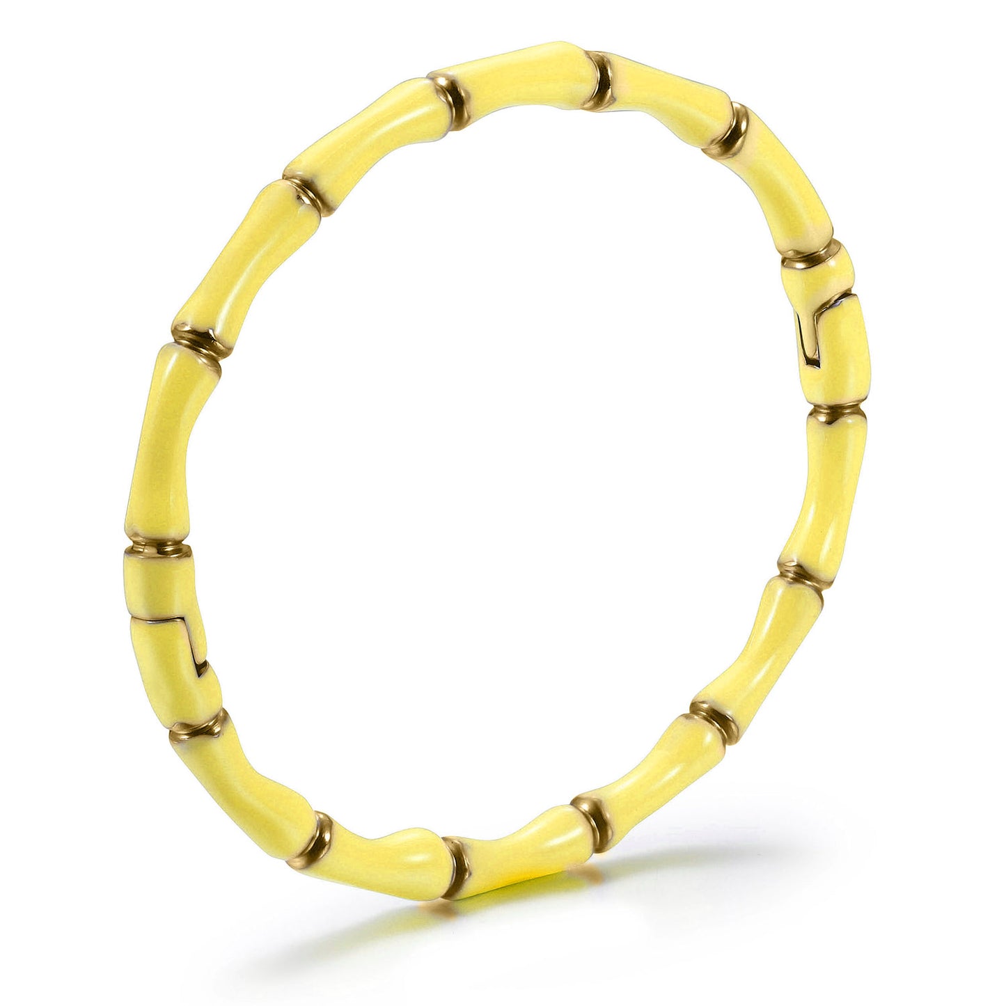 Yellow Intercolor Bracelet-NSB1934STGCYL
