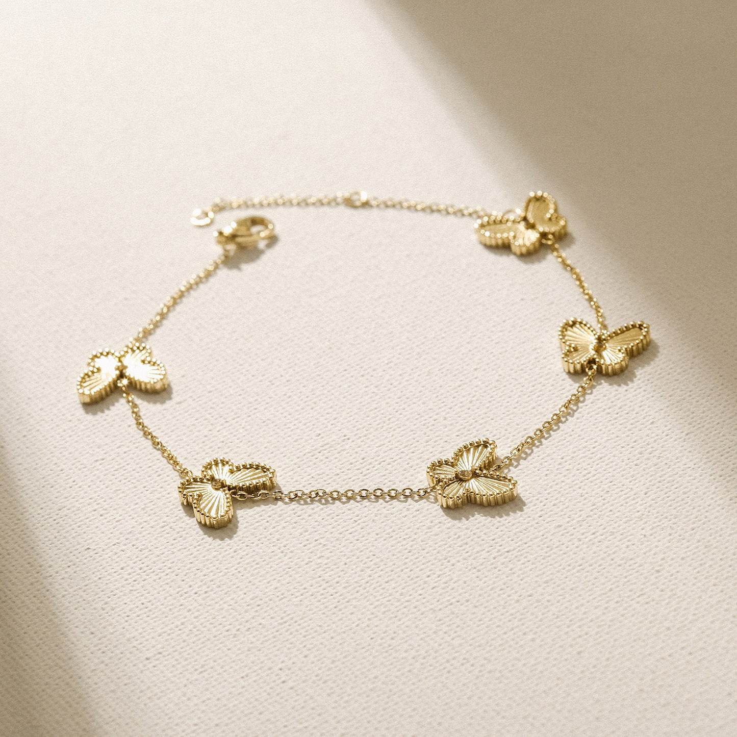 Chain butterfly bracelet-NSB1936STGCZD