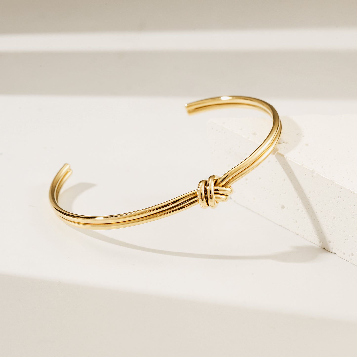 C-type Fried Dough Twists bracelet-NSB1962STGC
