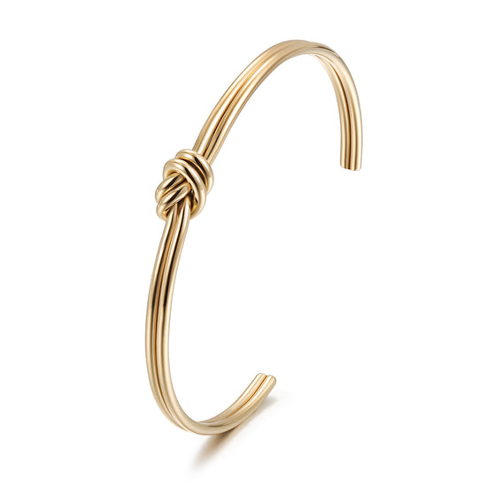 C-type Fried Dough Twists bracelet-NSB1962STGC