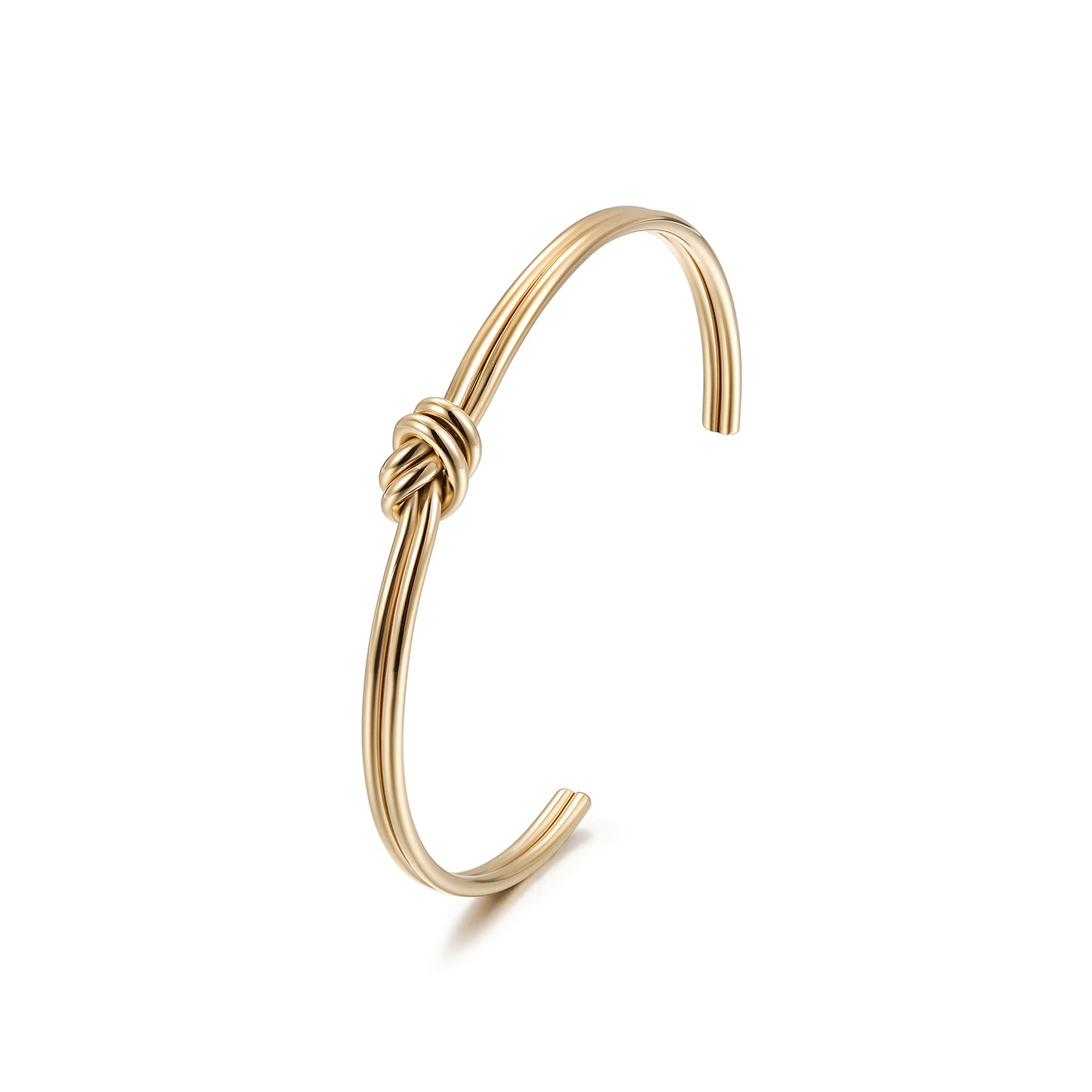 C-type Fried Dough Twists bracelet-NSB1962STGC