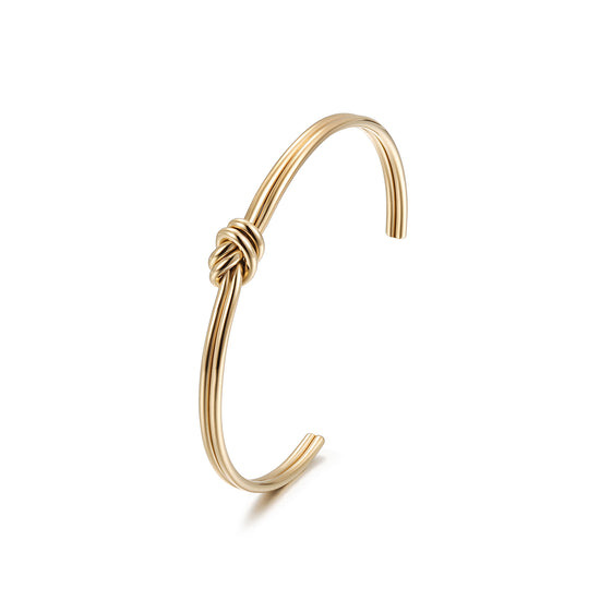C-type Fried Dough Twists bracelet-NSB1962STGC