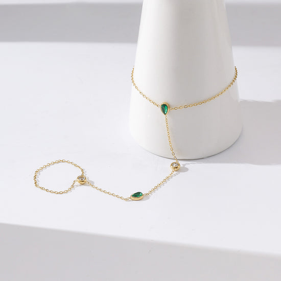 Lola Gold Hand Chain Bracelet