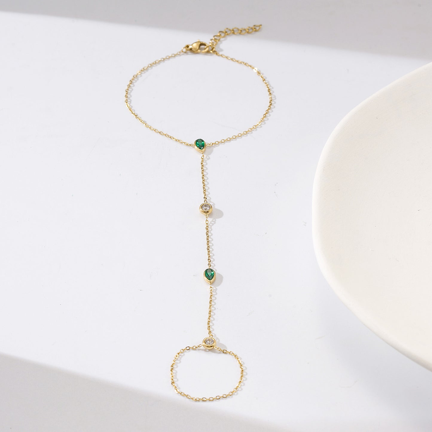 Lola Gold Hand Chain Bracelet