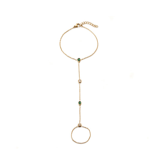 Lola Gold Hand Chain Bracelet