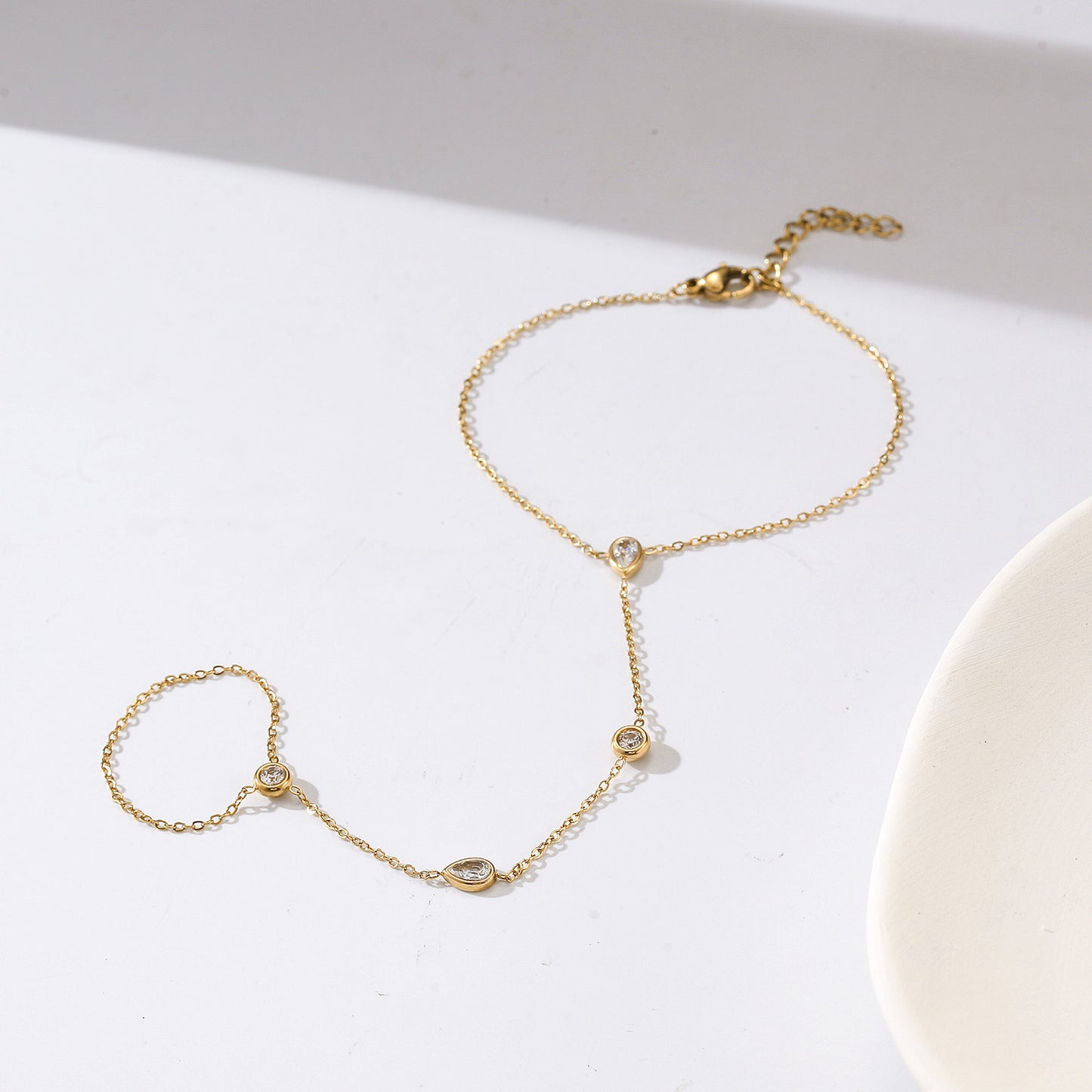 Lola Gold Hand Chain Bracelet