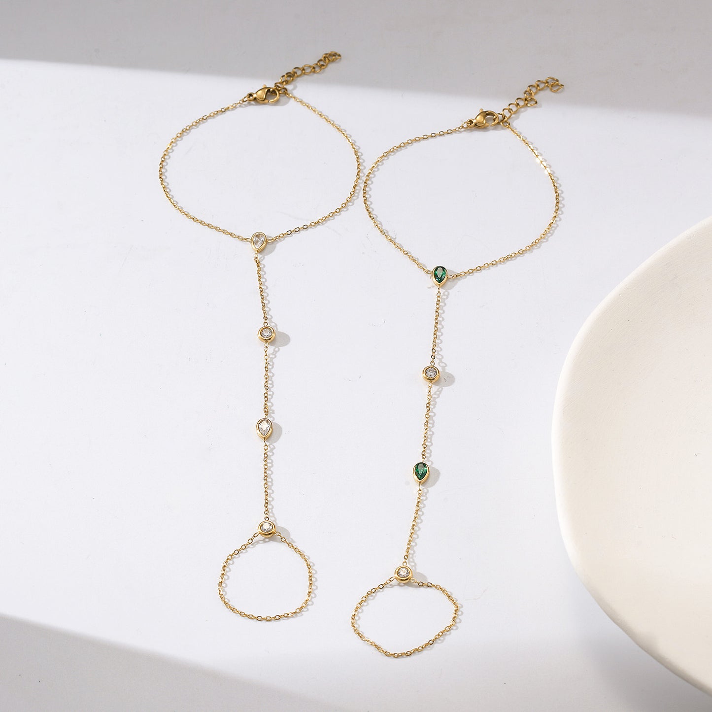 Lola Gold Hand Chain Bracelet