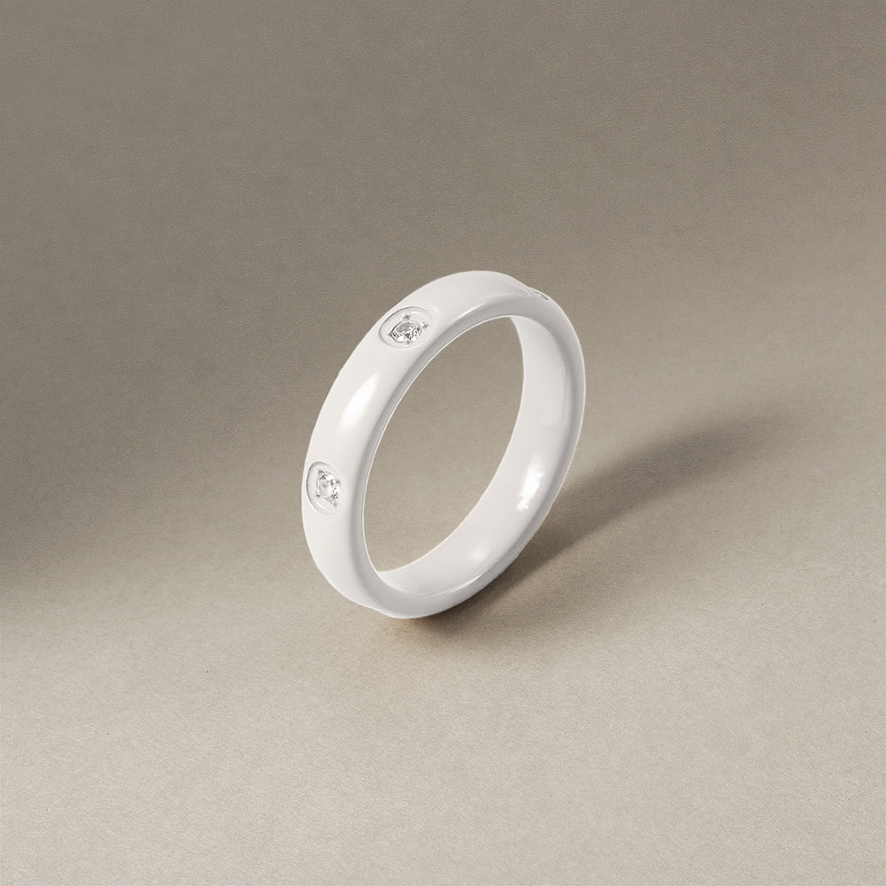 Zircon colored ring-NSR155ST