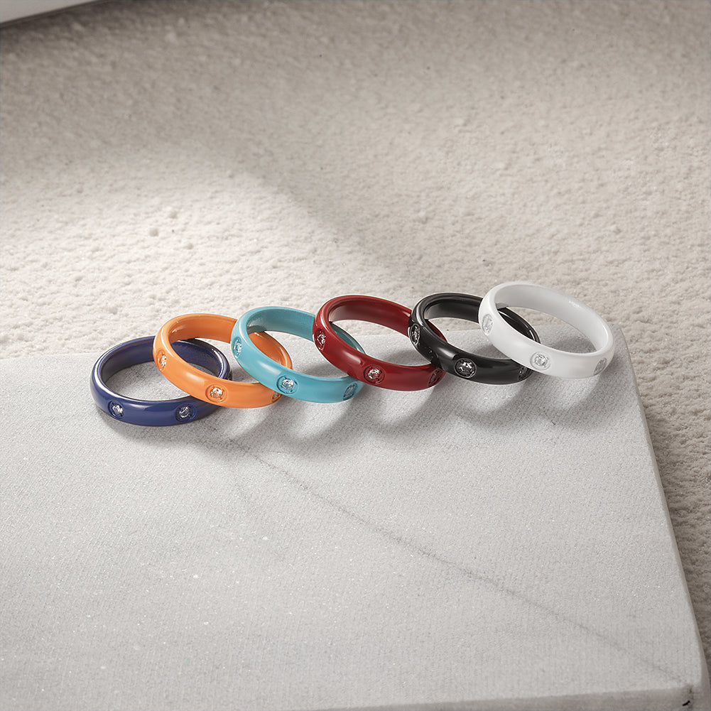 Zircon colored ring-NSR155ST