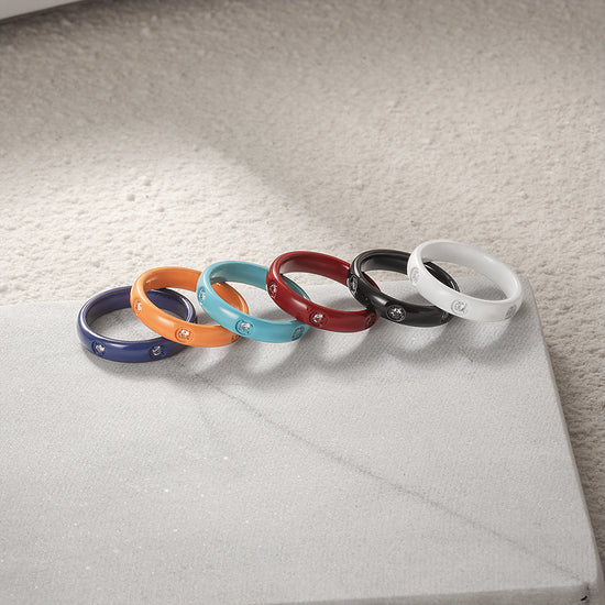 Zircon colored ring-NSR155ST